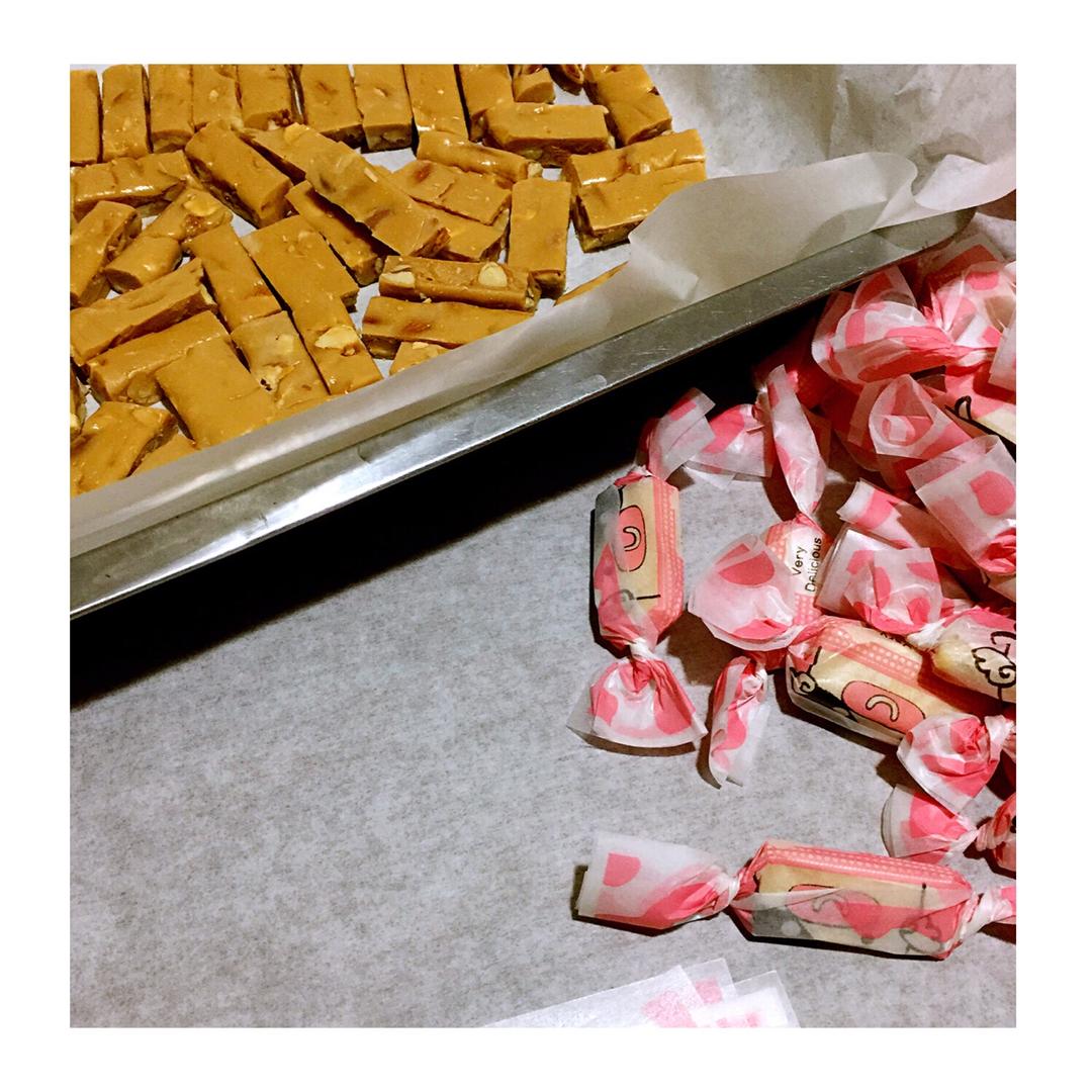 几分之做的传统牛轧糖水饴版