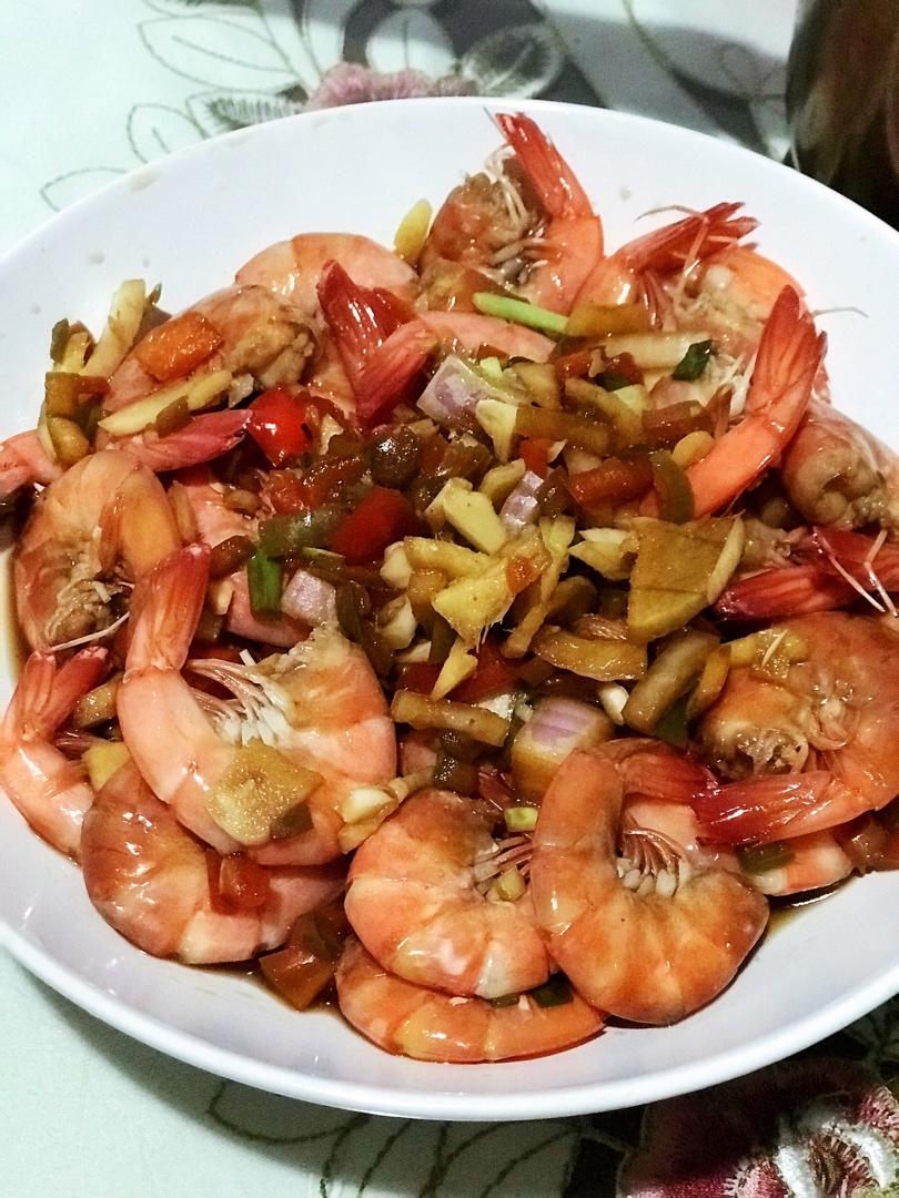 泰式柠檬虾