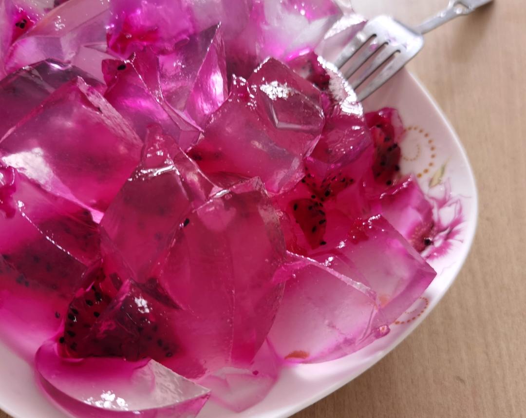 自制水果果冻 (白凉粉版)