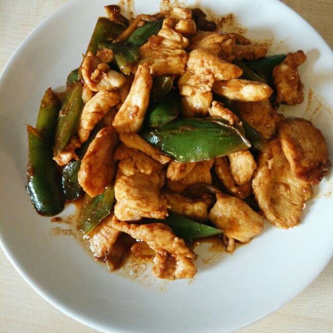 青椒炒鸡胸肉