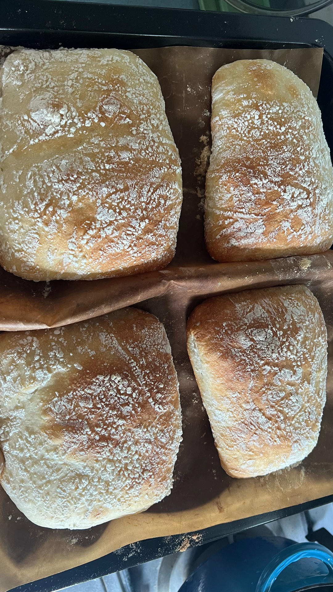 家庭版免揉～恰巴塔🥖｜一次成功超好吃