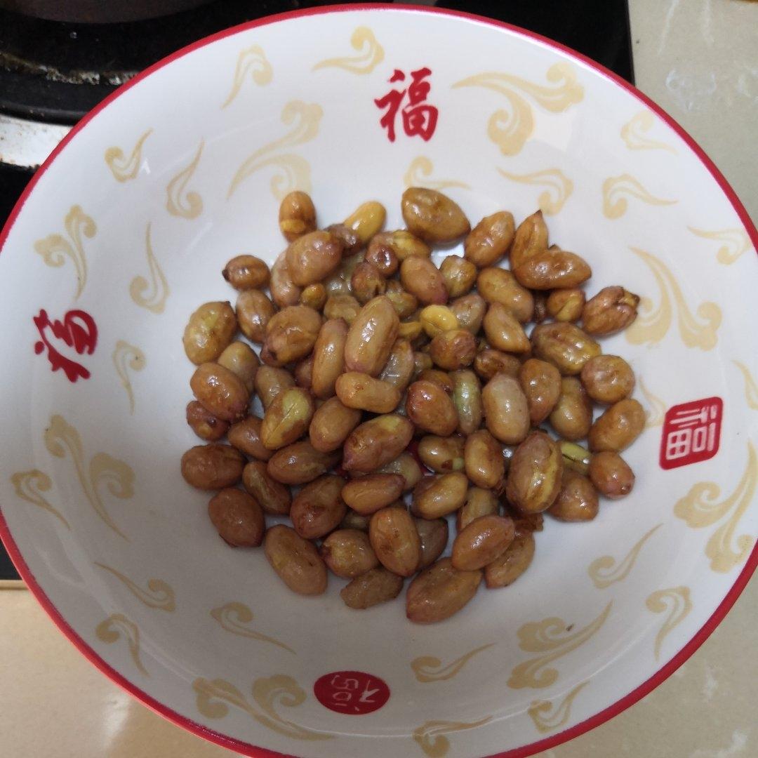 又香又脆不发软的炒花生米