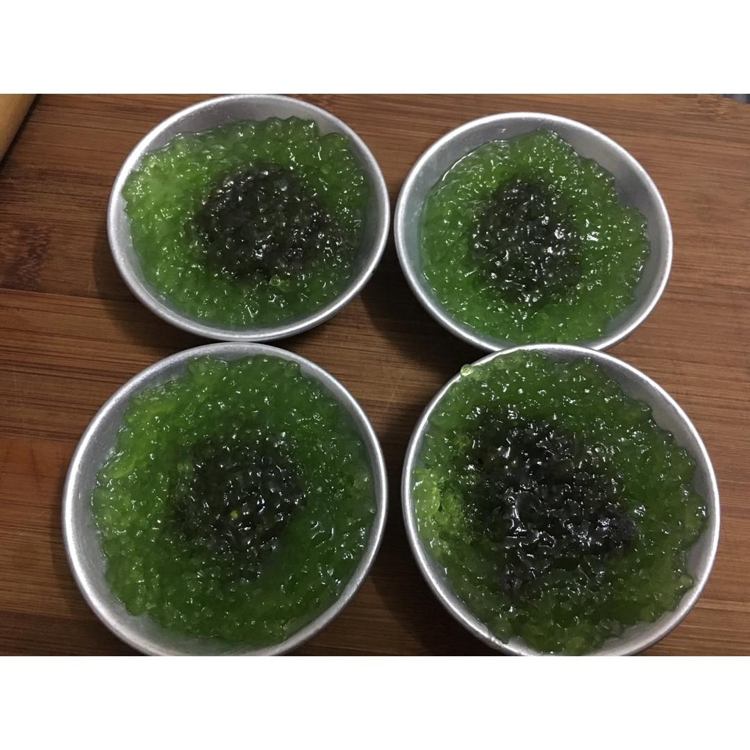水晶西米布丁