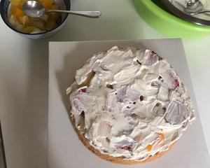 草莓奶油蛋糕(6寸)的做法 步骤12