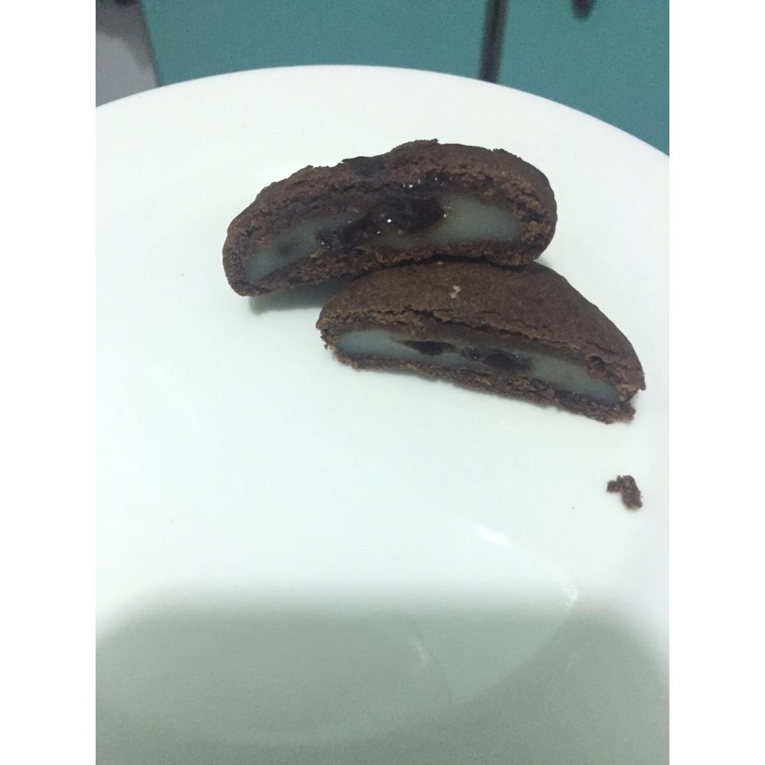 可可/抹茶麻薯夹心软曲奇