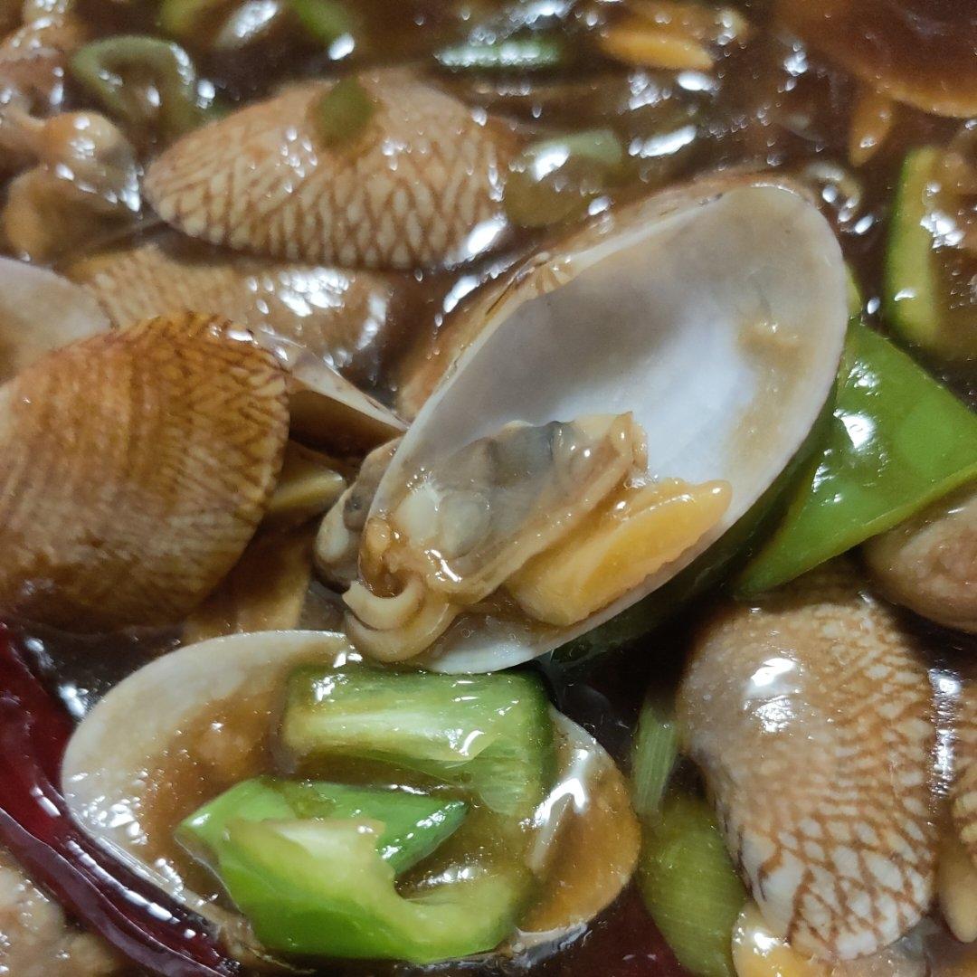 5分钟快手菜❗️秒杀路边摊爆炒花甲～好吃到爆