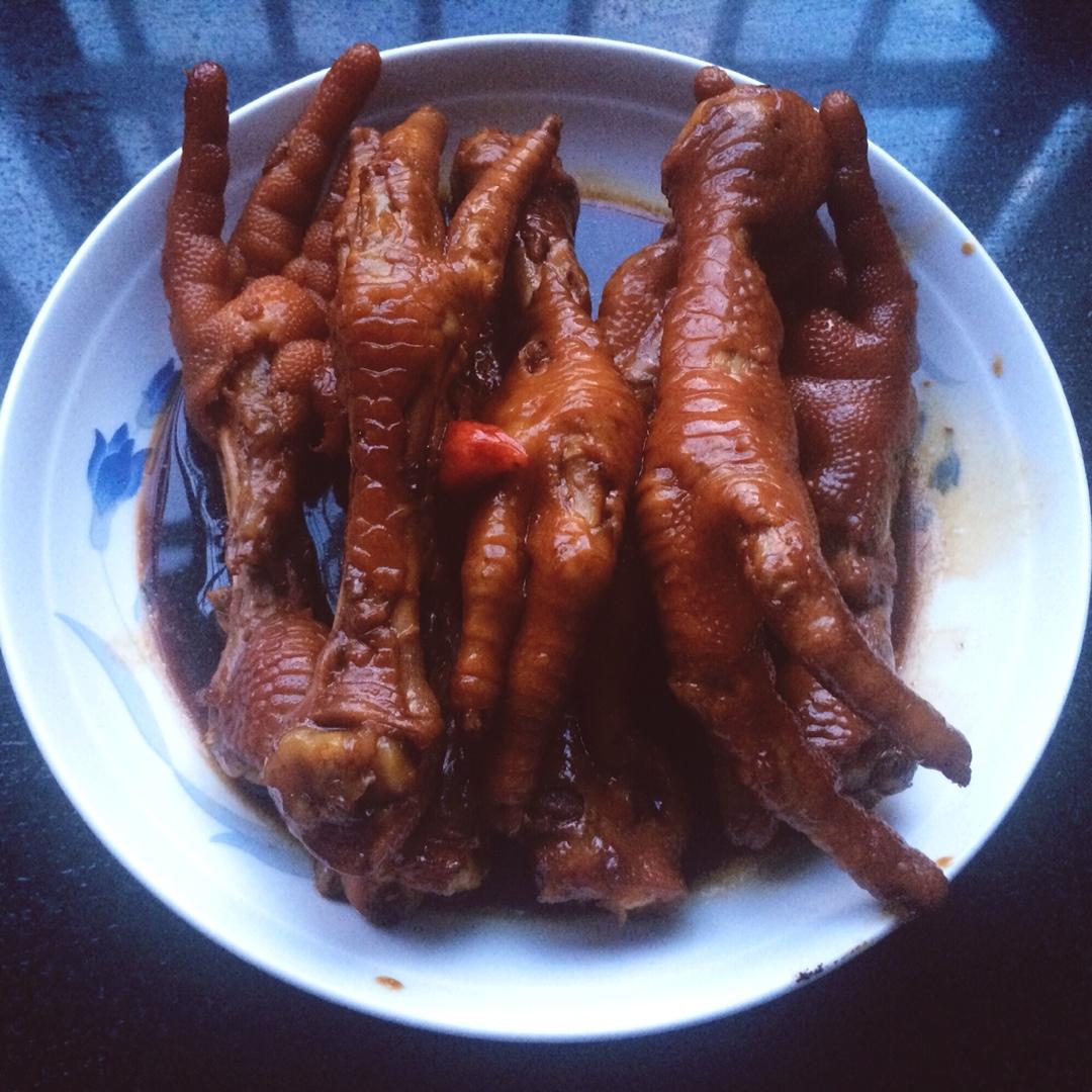 秘制红烧鸡爪