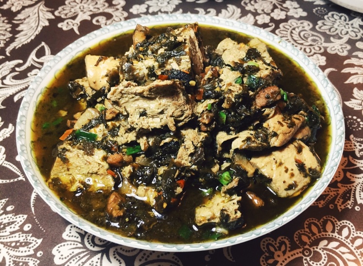 橄榄菜烧豆腐