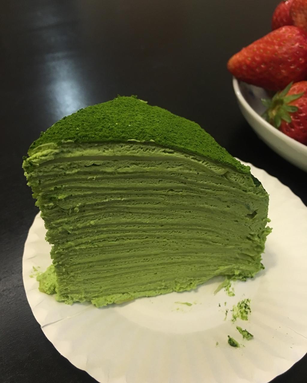 No.4 完美均衡口感的网红抹茶千层