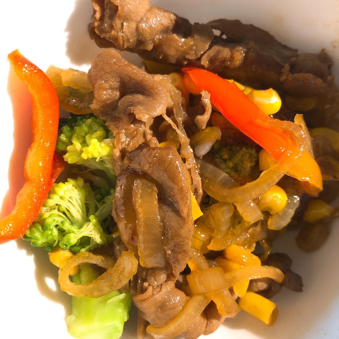 “纸”为爱下厨——浓香日式肥牛饭