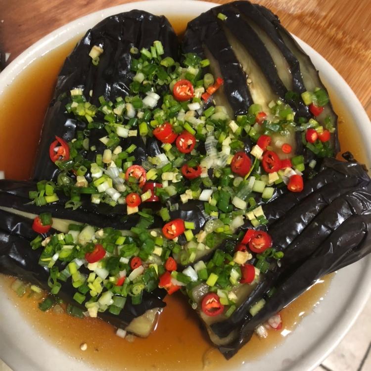 蒸茄子