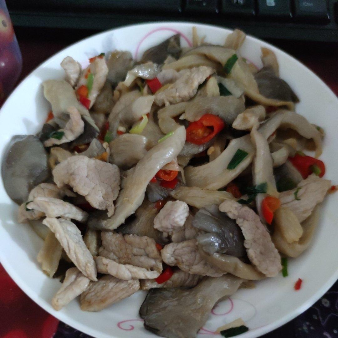 平菇炒肉（鲜香）