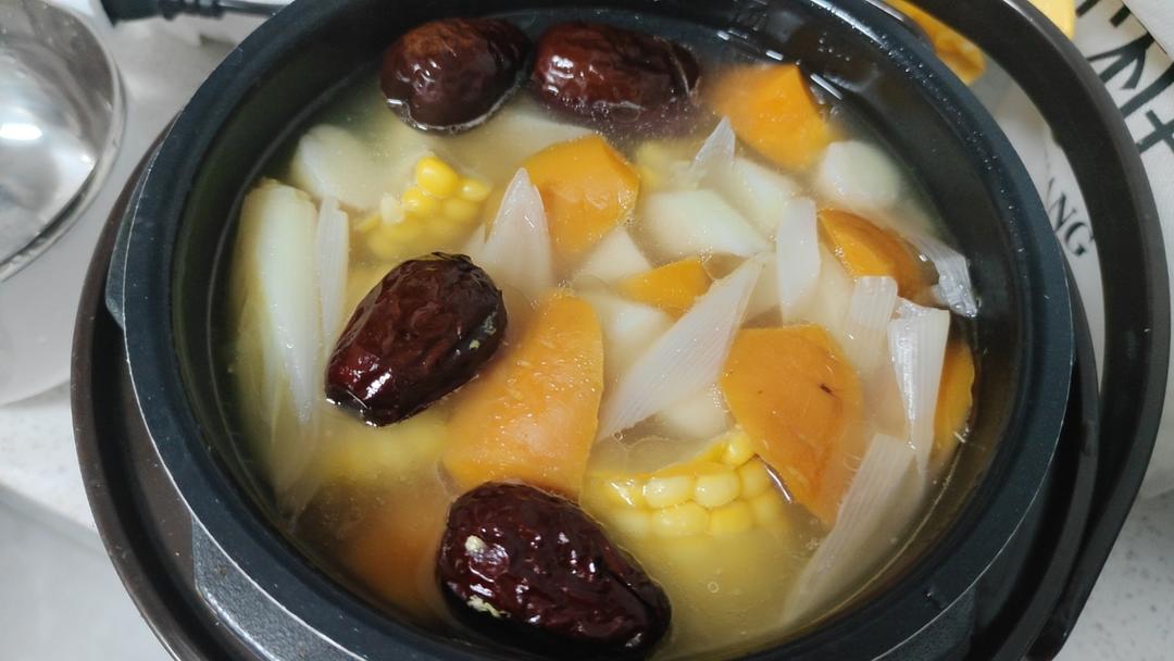 玉米山药排骨汤