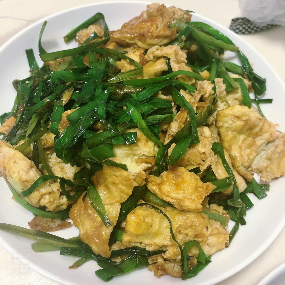 韭菜炒鸡蛋