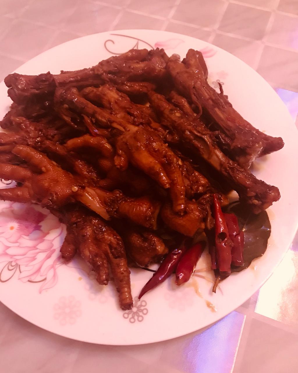 香辣卤鸡爪
