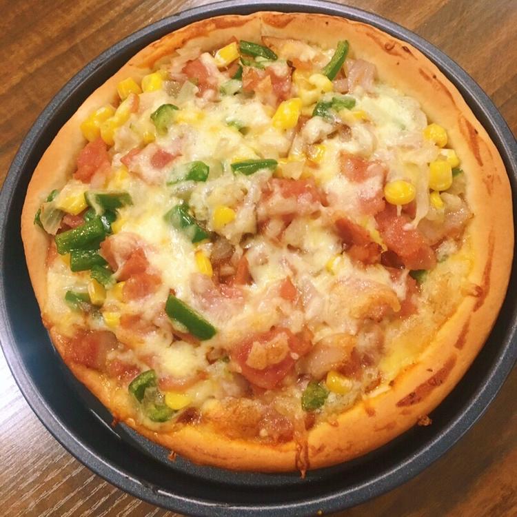 八寸披萨饼皮（四个）制作