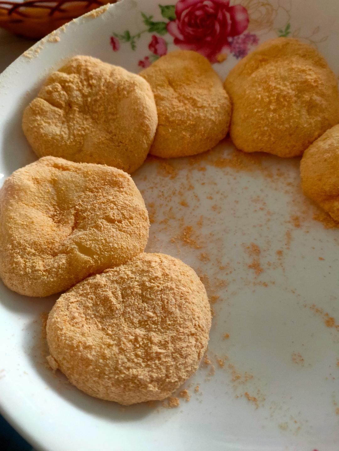 香甜软糯❗️好吃到哭的黄豆糯米球，巨简单～