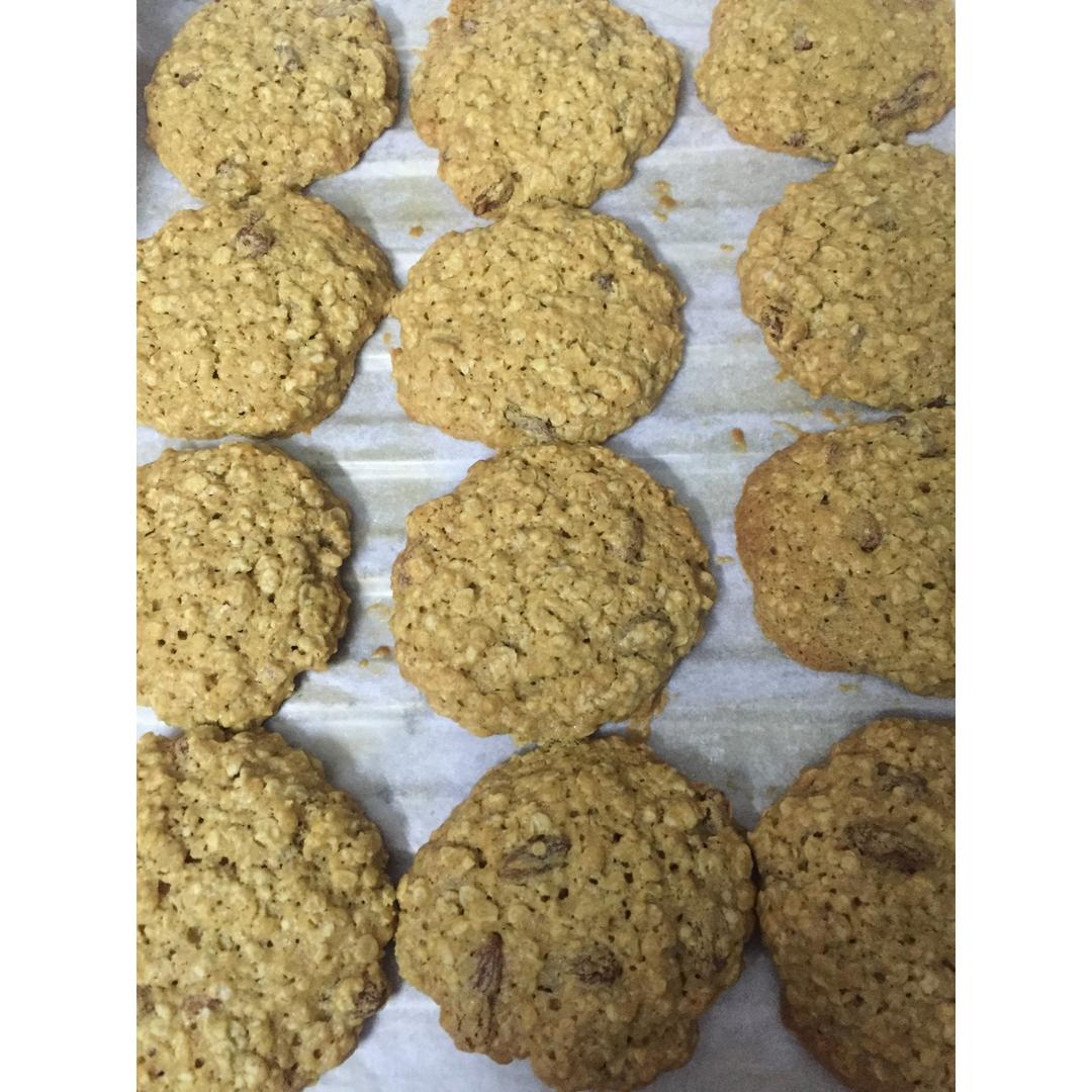 葡萄干麦片曲奇 Oats Cookies