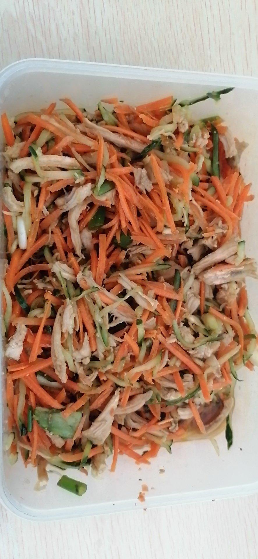 易学易做低卡路里减肥餐——凉拌鸡胸肉