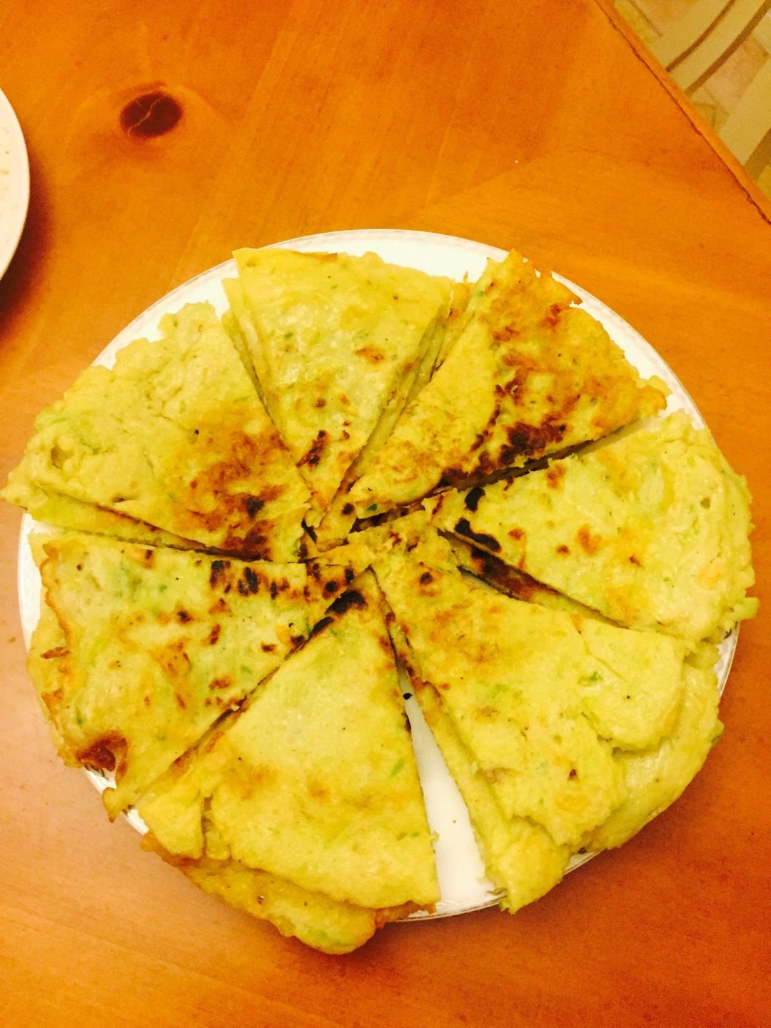 青萝卜丝面饼的做法