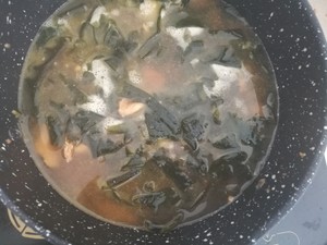 【海带鸡肉酱汤】日韩改良 冬日暖汤的做法 步骤5