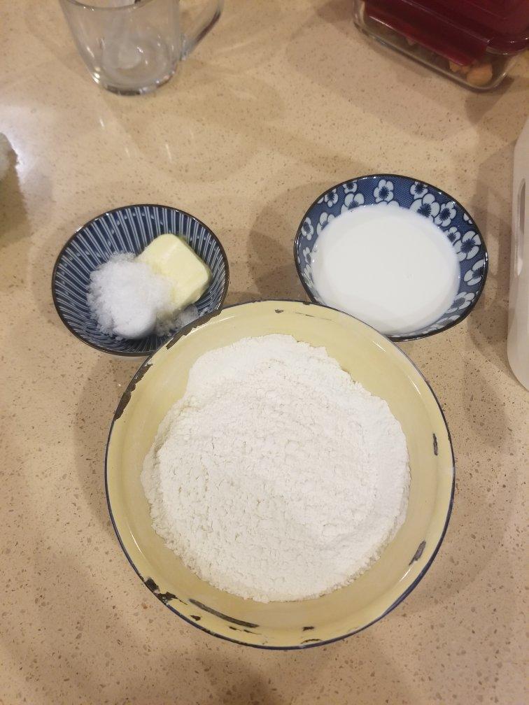 香葱肉松手撕吐司