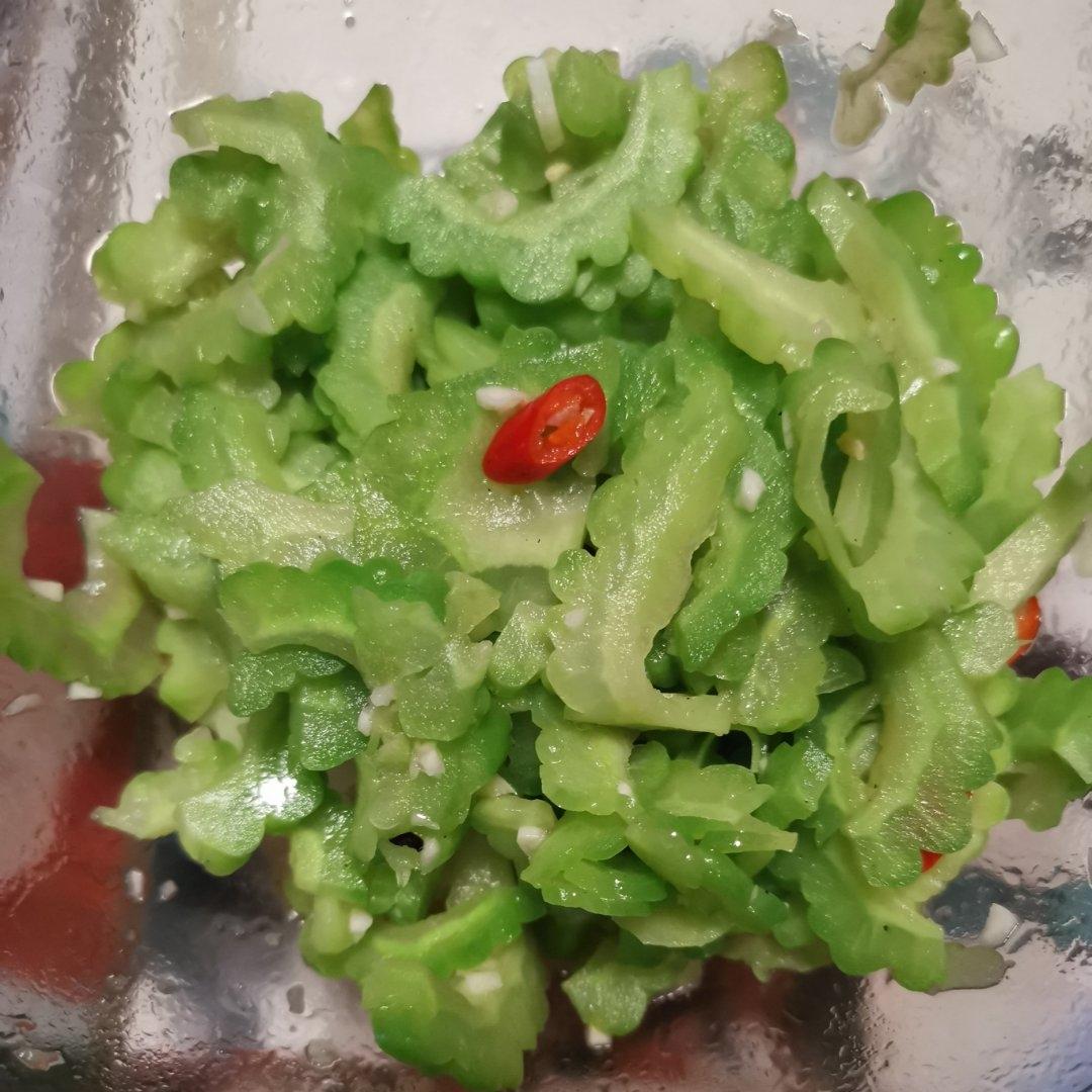 炝拌苦瓜