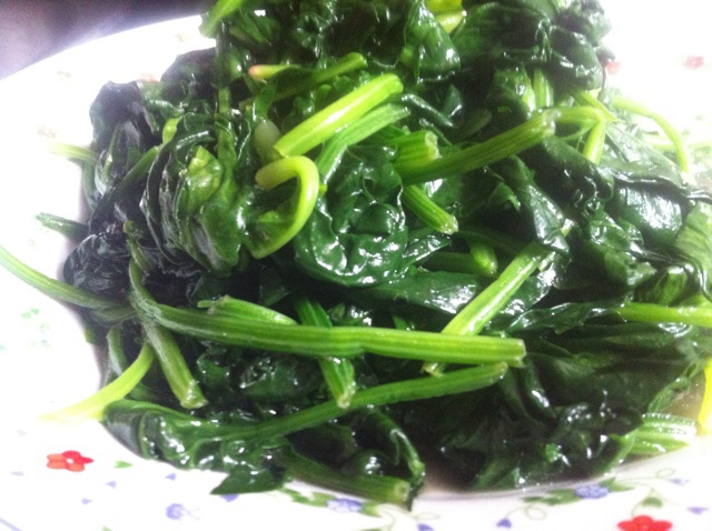 清炒菠菜
