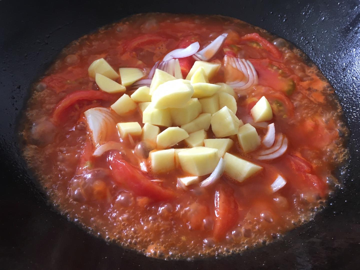 伪番茄浓汤（简易版）的做法 步骤4