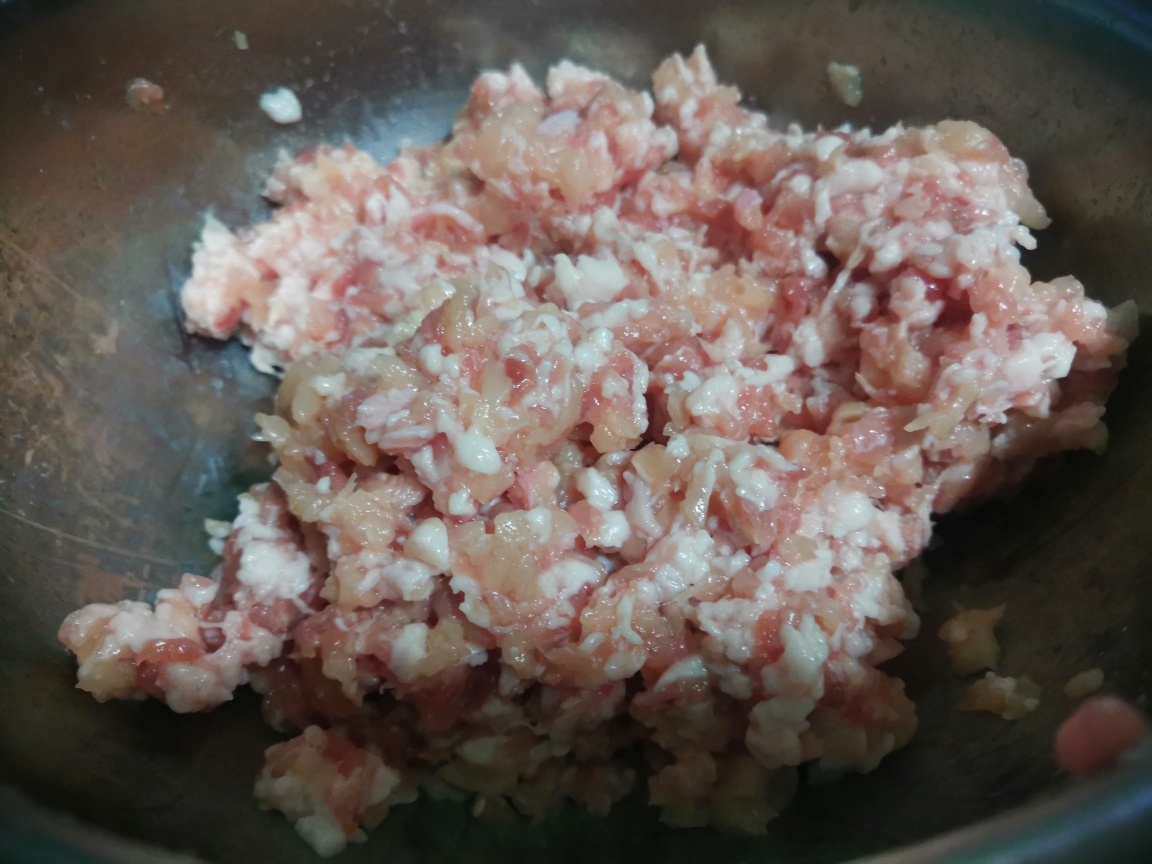 土豆肉沫浇头的做法 步骤1
