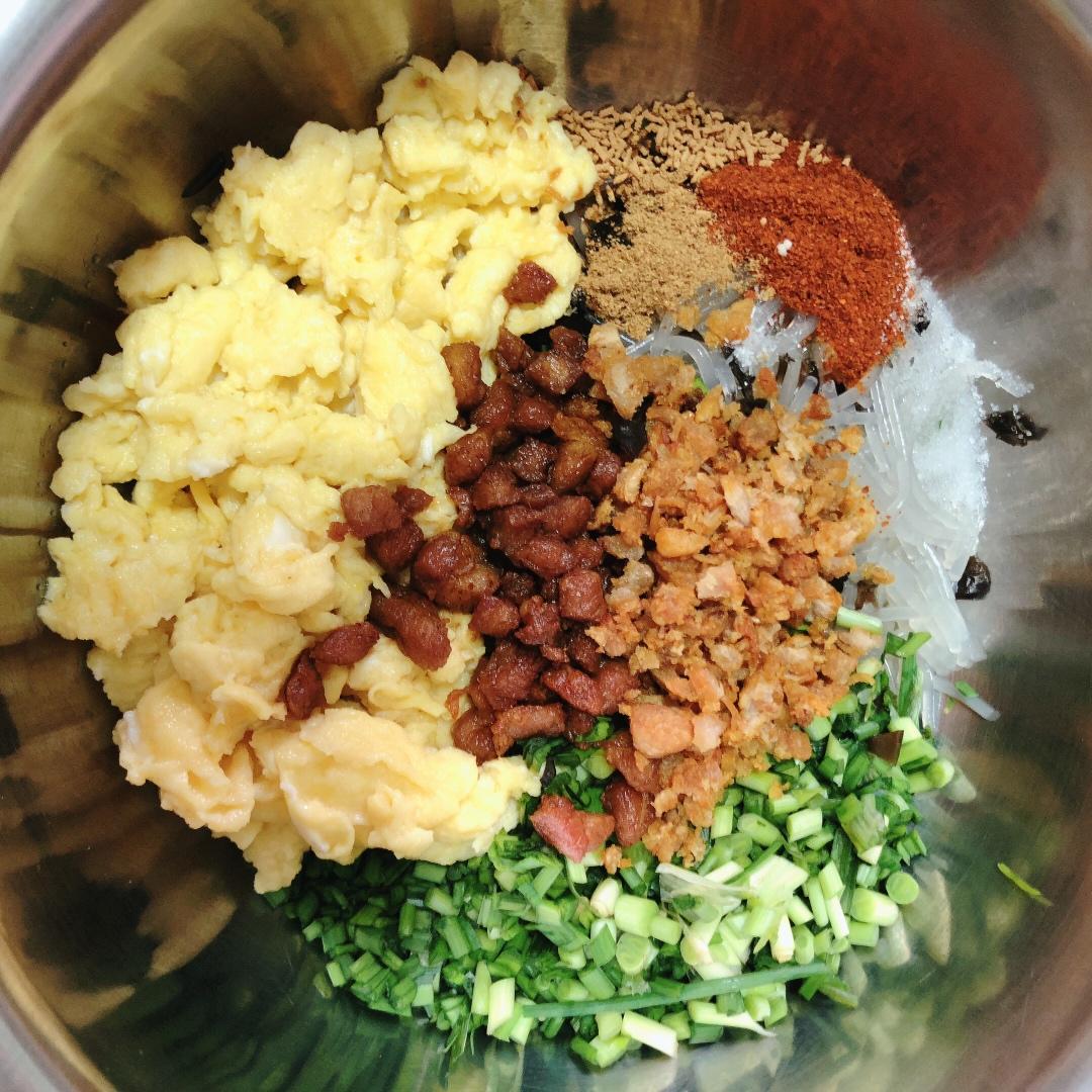 韭菜盒子(不用和面)