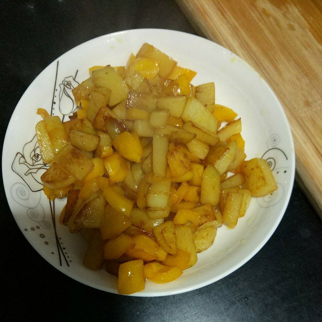 彩椒炒土豆