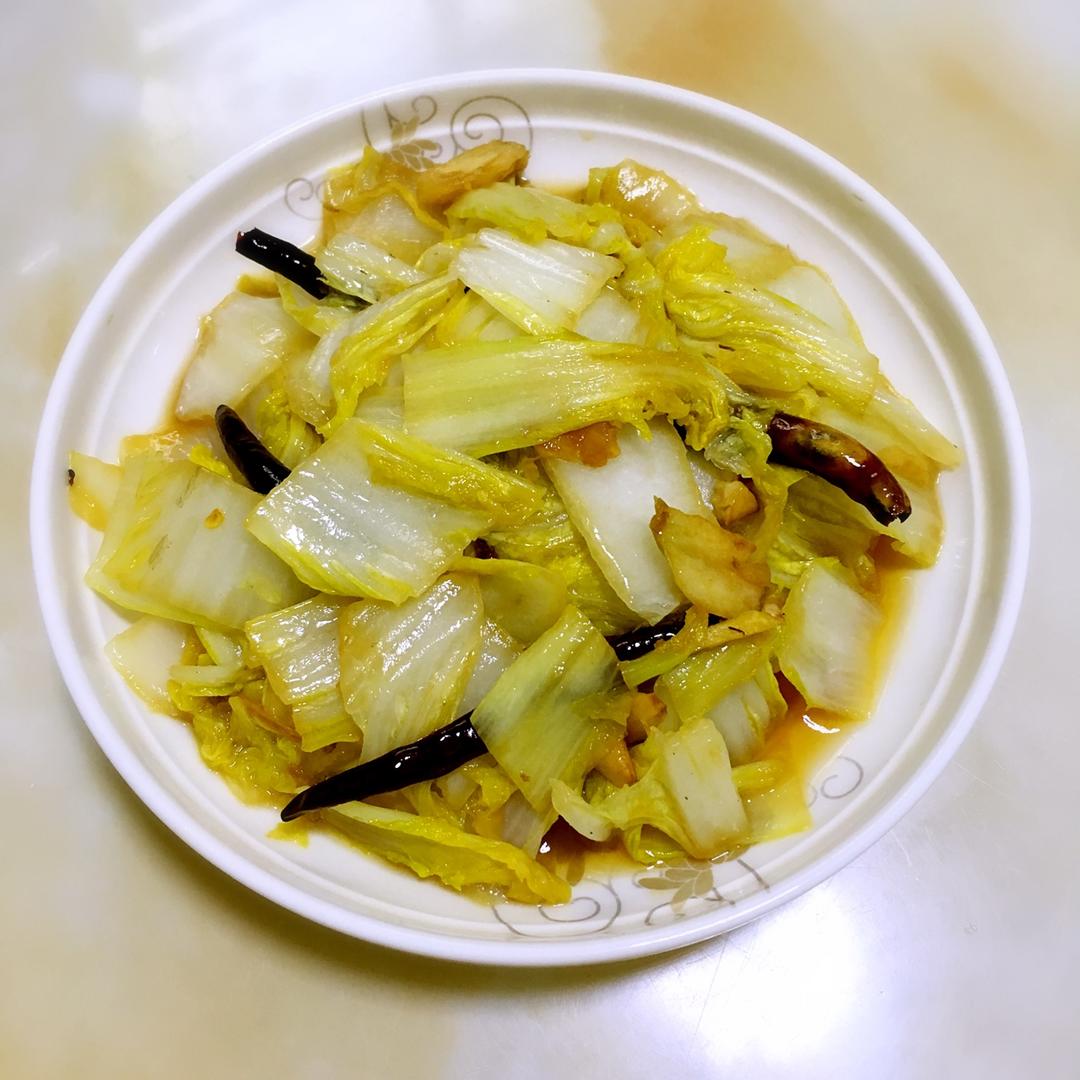 炝炒白菜