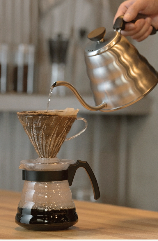 “手冲咖啡”式 萃茶法