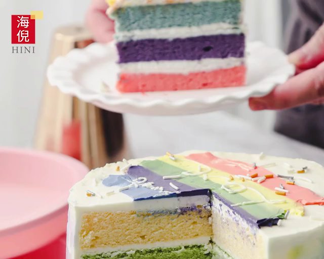 彩虹蛋糕制作教程