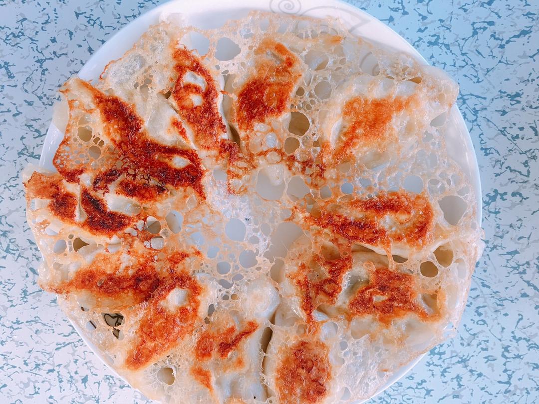 雪花脆皮煎饺