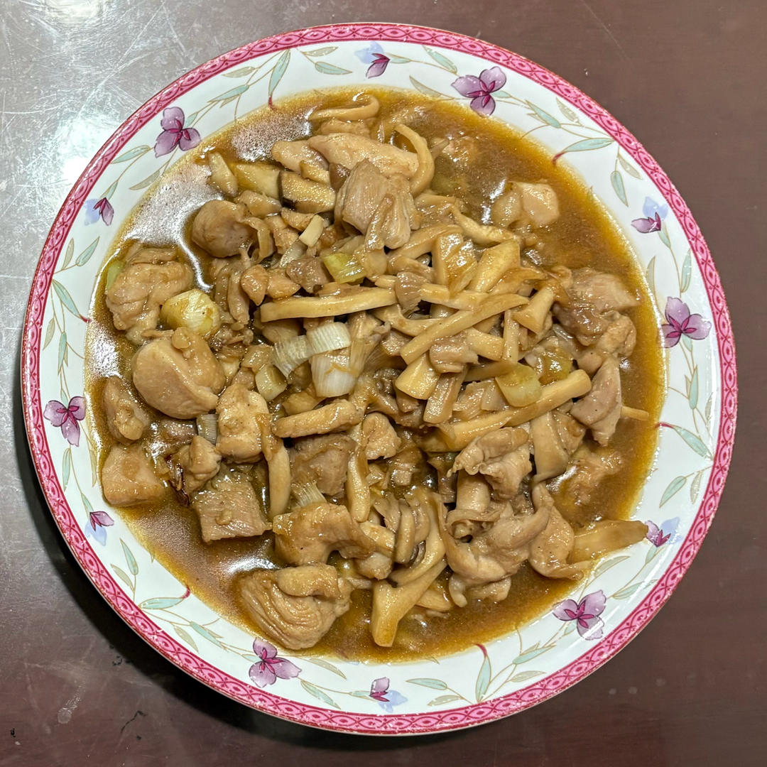 葱烧鸡腿肉