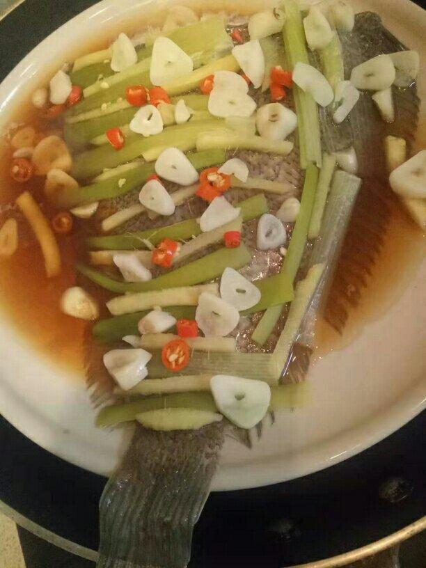 清蒸蝶鱼