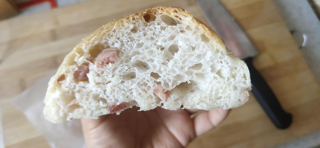 【ciabatta】家庭版恰巴塔，软乎乎的拖鞋面包
