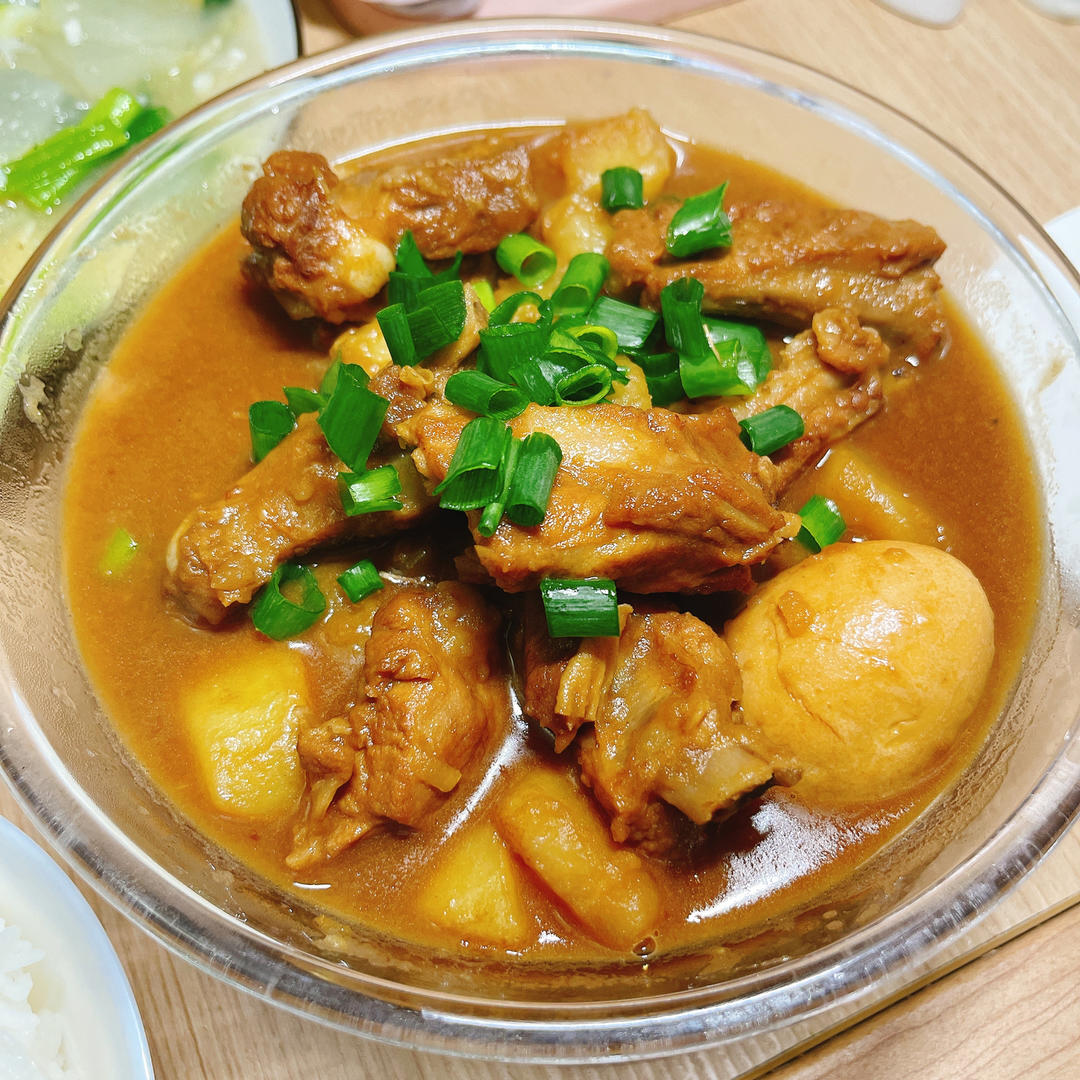 土豆烧排骨