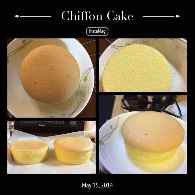 6寸戚风蛋糕（2蛋）