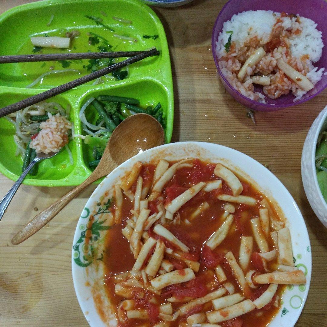 茄汁海鲜菇