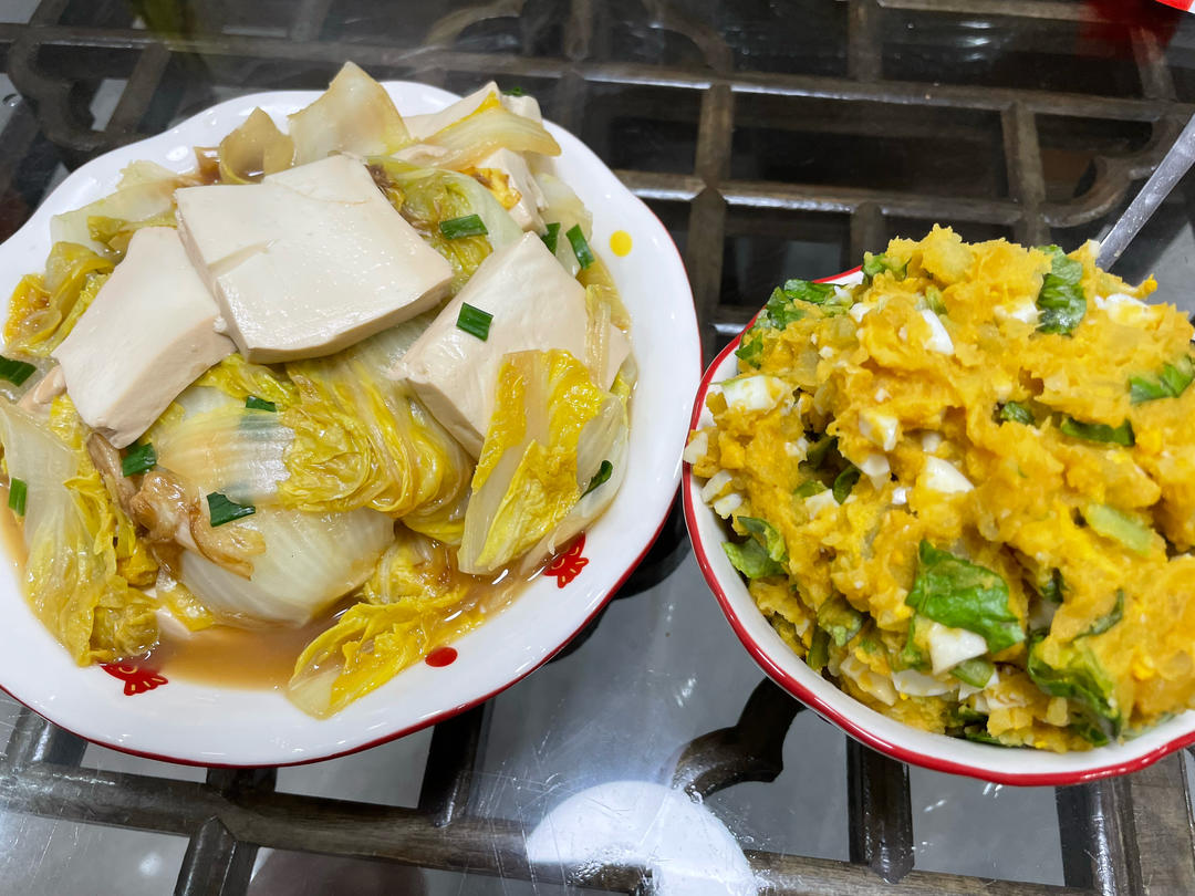 白菜豆腐这样做😋连汤汁都不剩🔅鲜美又美味