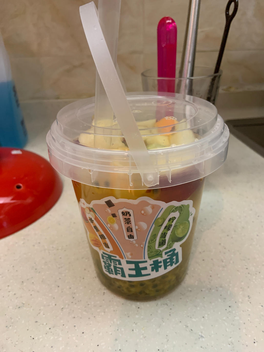 自制无敌好喝夏日解腻水果茶🍊完爆饮品店，新手百分百成功，试试就知道