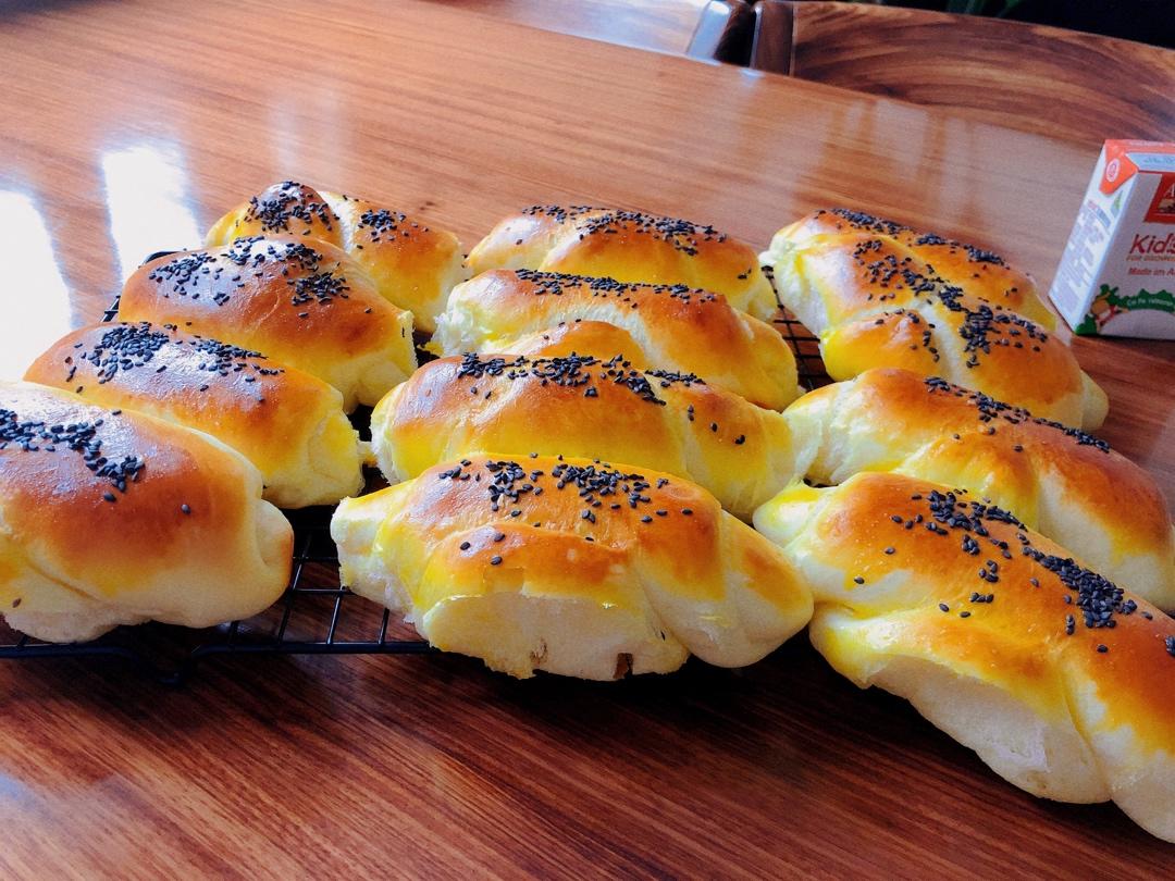 日式海盐可颂（咸可颂）-无需开酥，零失误的网红面包