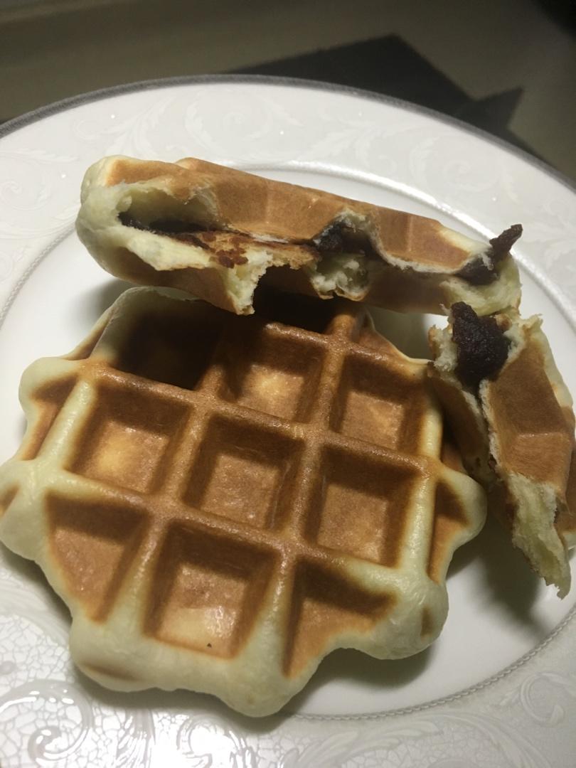 紫米华夫饼