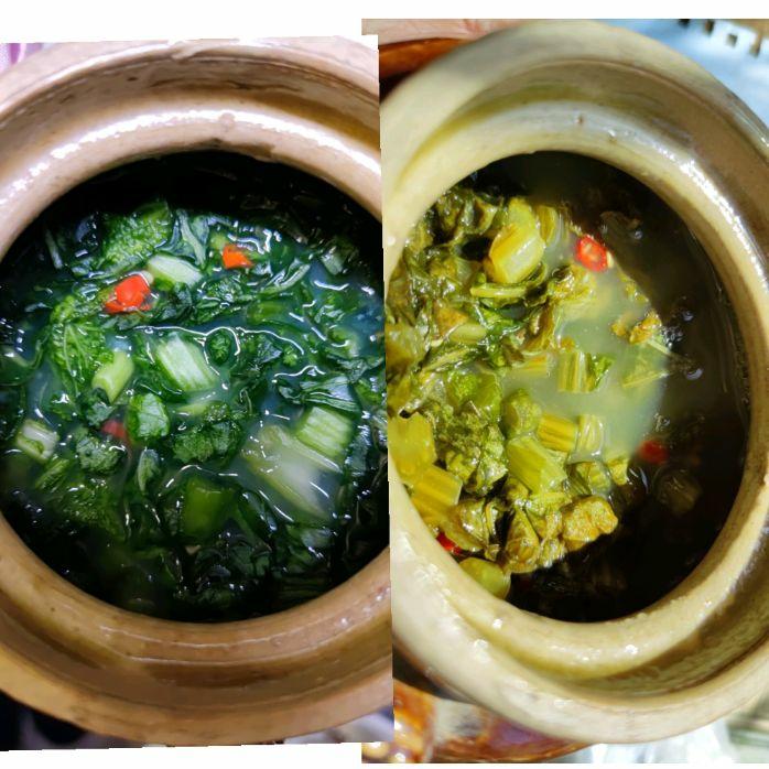 超快手制作简单的水腌菜