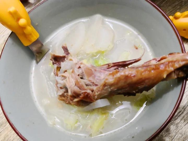 奶白鸭架汤（烤鸭）