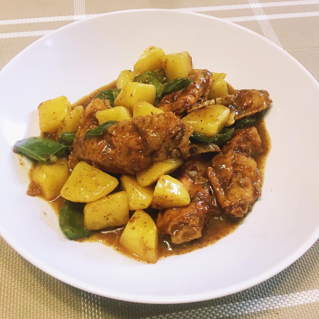 红烧鸡翅炖土豆