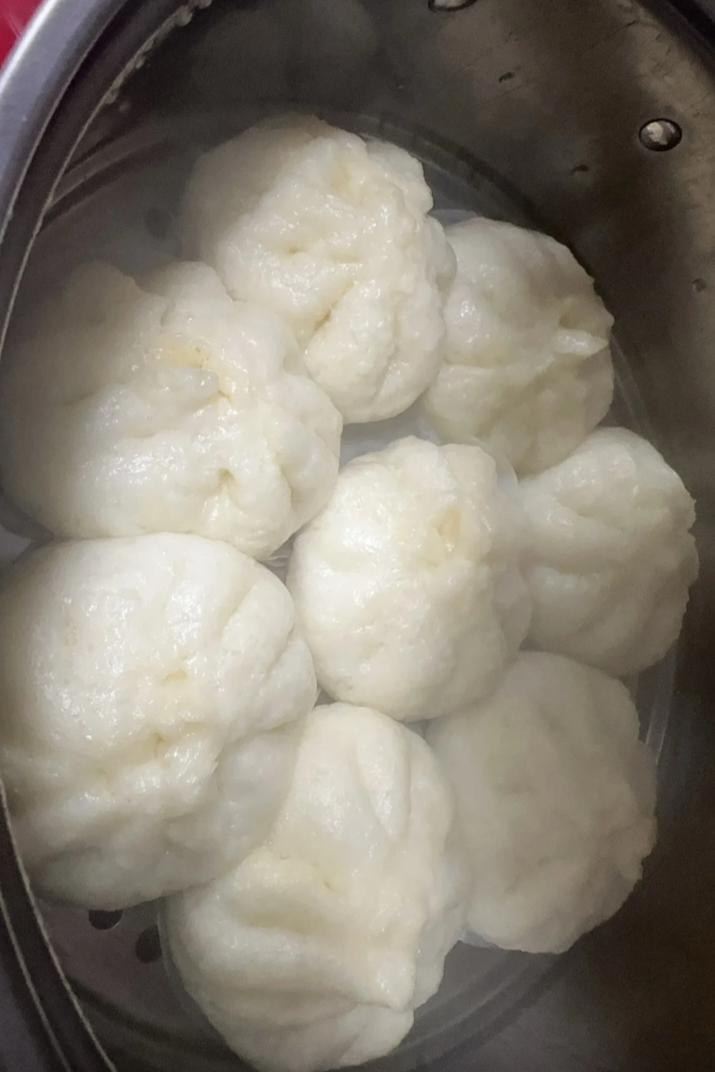 层层起酥👍  柔软细腻的破酥包子